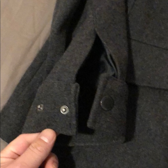 Buffalo David Bitton Wool military style overcoat. - Picture 5 of 9